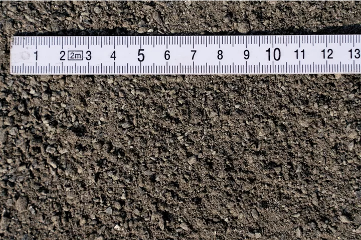 Sorte granitskærver 0/2 mm Big Bag