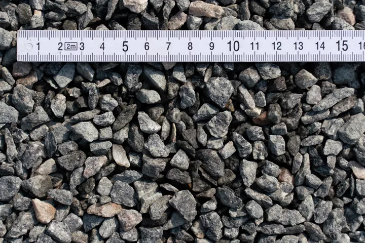 Grå granitskærver 5/8 mm Big Bag