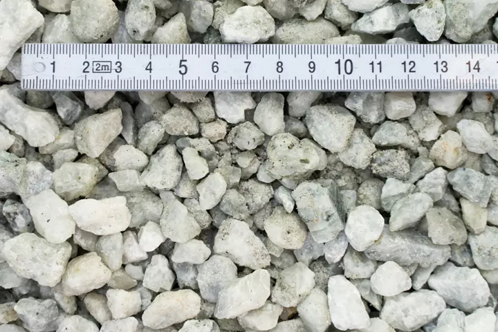 Hvid Calcit Granitskærver 8/16 mm Big Bag