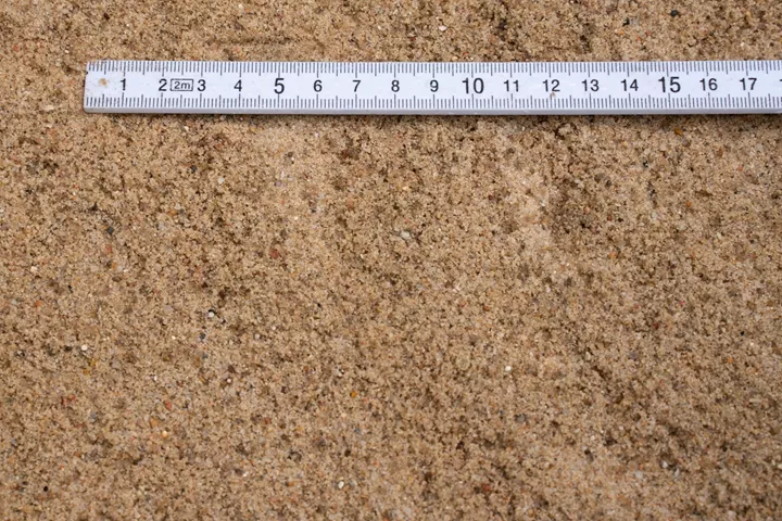 Faldsand 0/4 mm, certificeret faldsand Big Bag