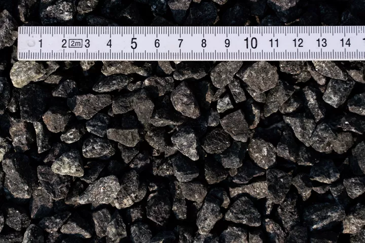 Sorte granitskærver 8/11 mm Big Bag