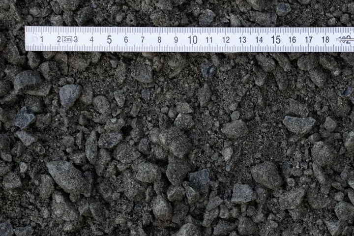 Sorte granitskærver 0/16 mm Big Bag