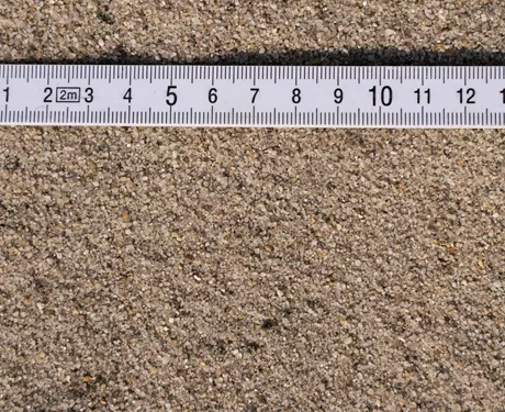 Faldsand 0/2 mm, certificeret