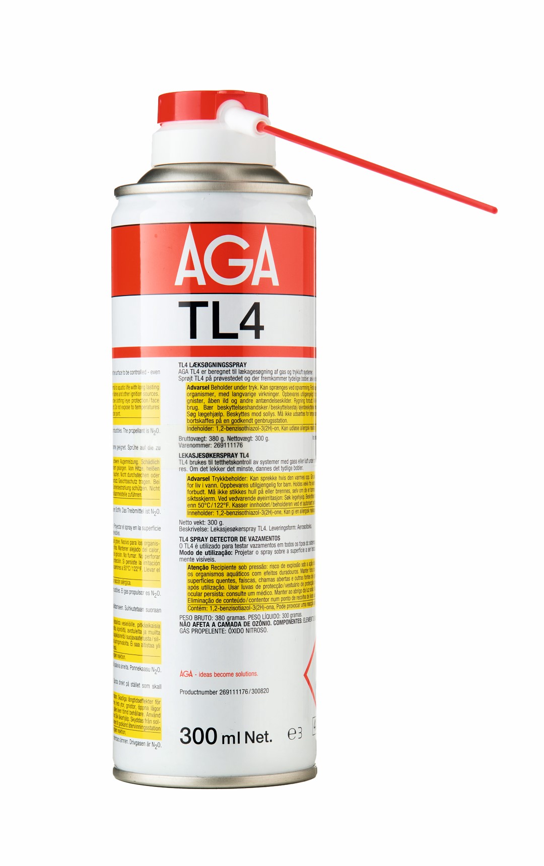 TL 4 LÆKAGESØGNINGS SPRAY