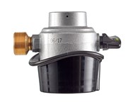 Kobling f. flasker med click-on ventil