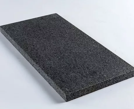 Flise jetbrændt granit, sort antracit, 30*60*5 cm