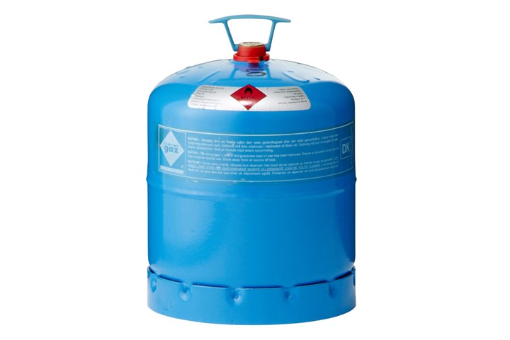 CGI flaske blå stål - uden gas